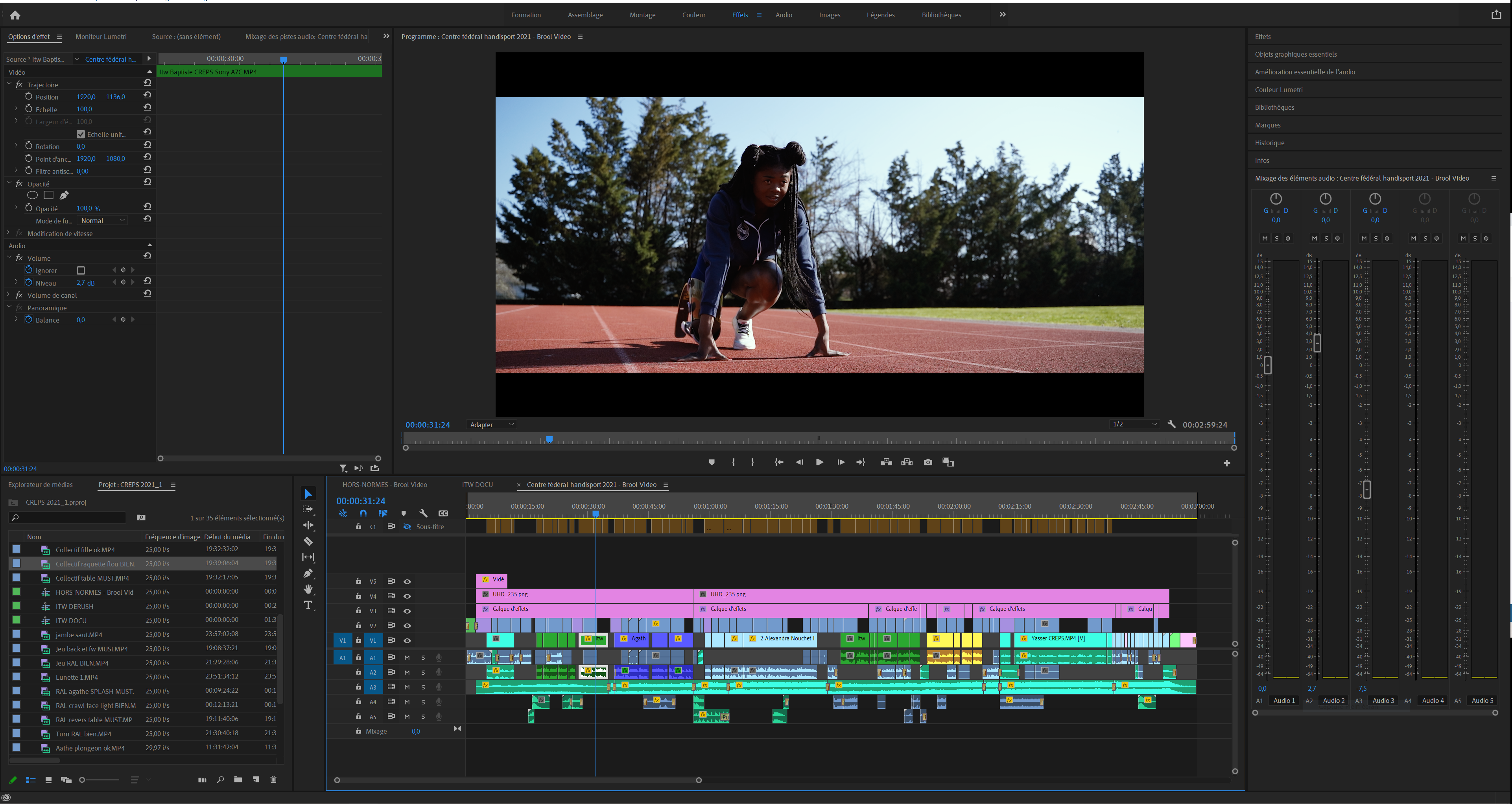 montage video premiere pro